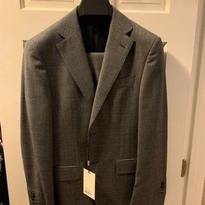 Suit Supply - Napoli Single Breasted Grey Suit